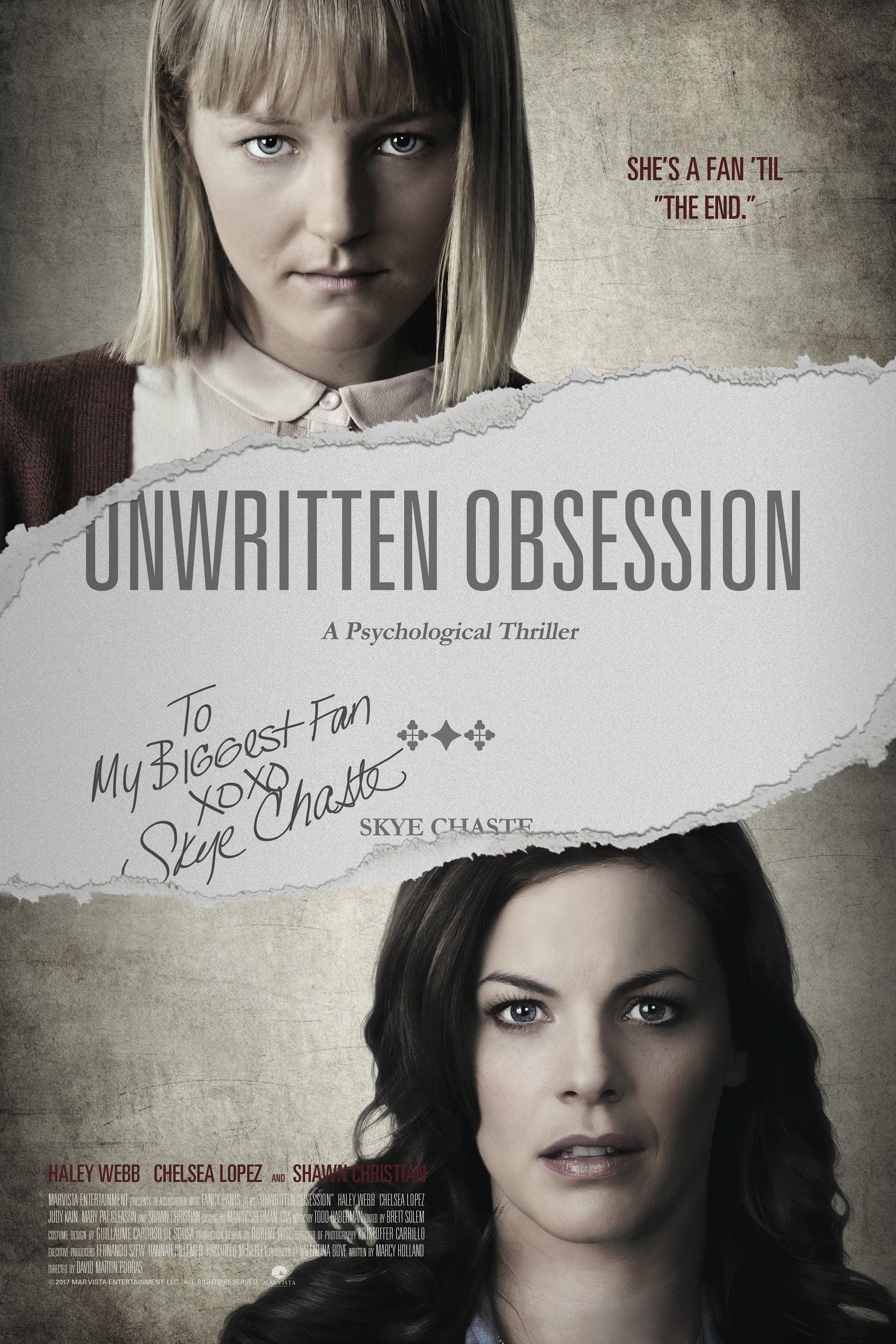 Unwritten Obsession poster