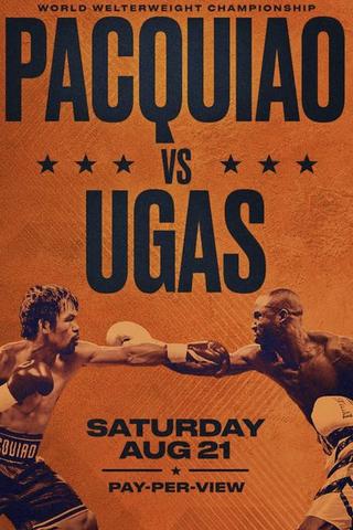 Manny Pacquiao vs. Yordenis Ugás poster