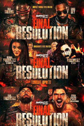 IMPACT Wrestling: Final Resolution poster
