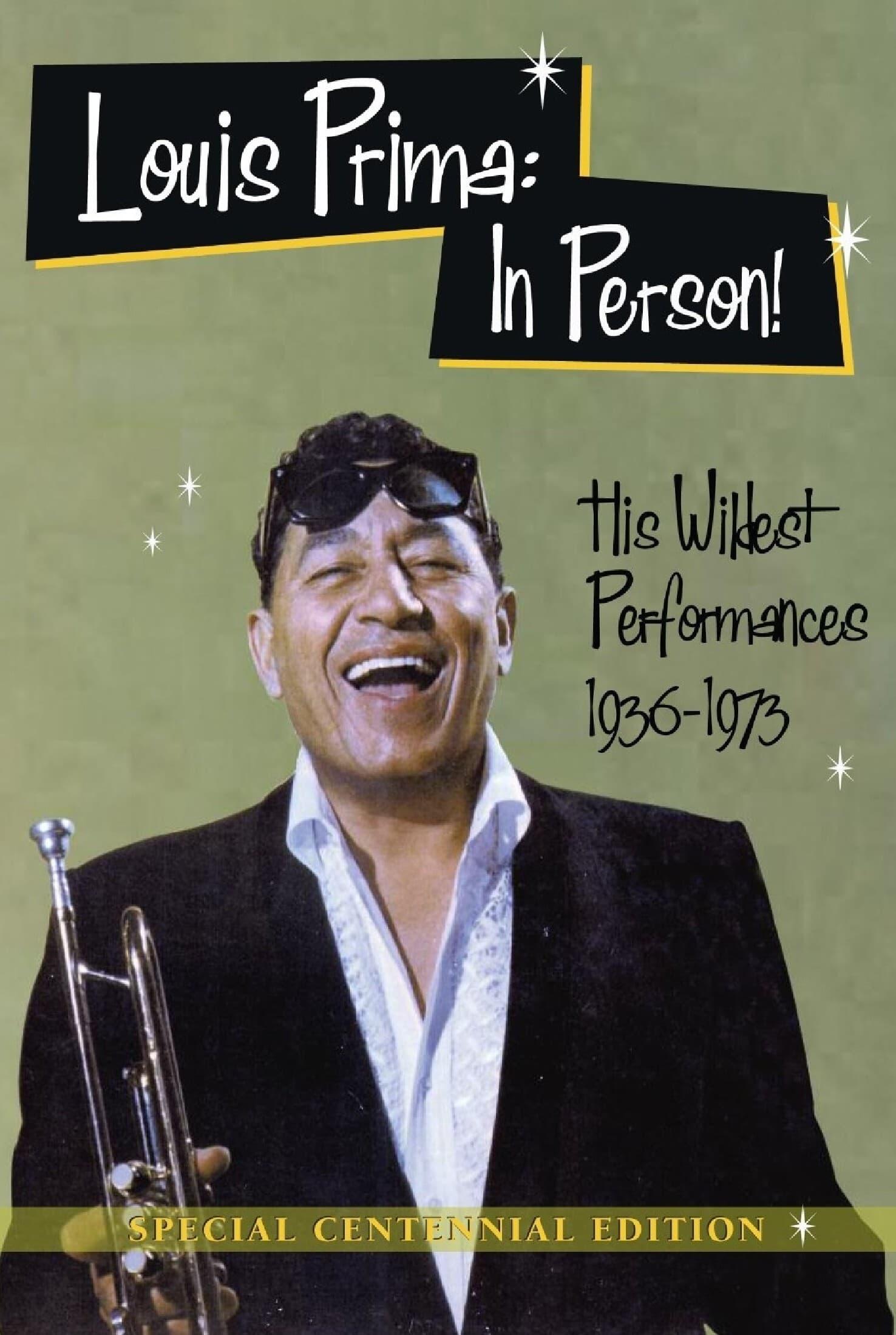 Louis Prima: In Person! poster