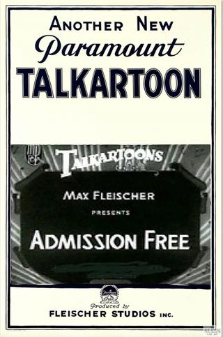 Admission Free poster