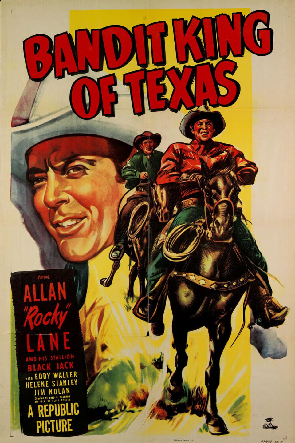 Bandit King of Texas poster