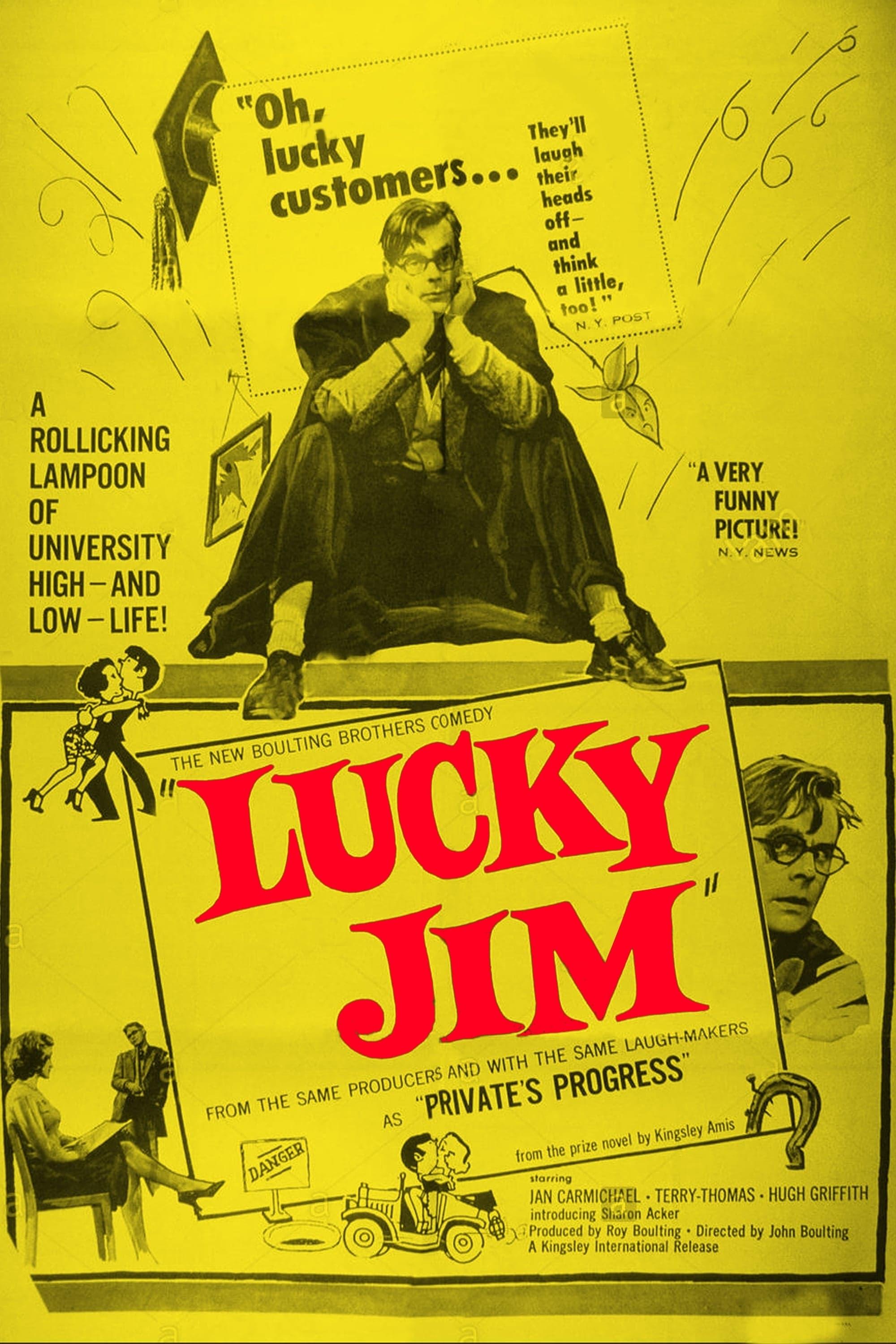 Lucky Jim poster