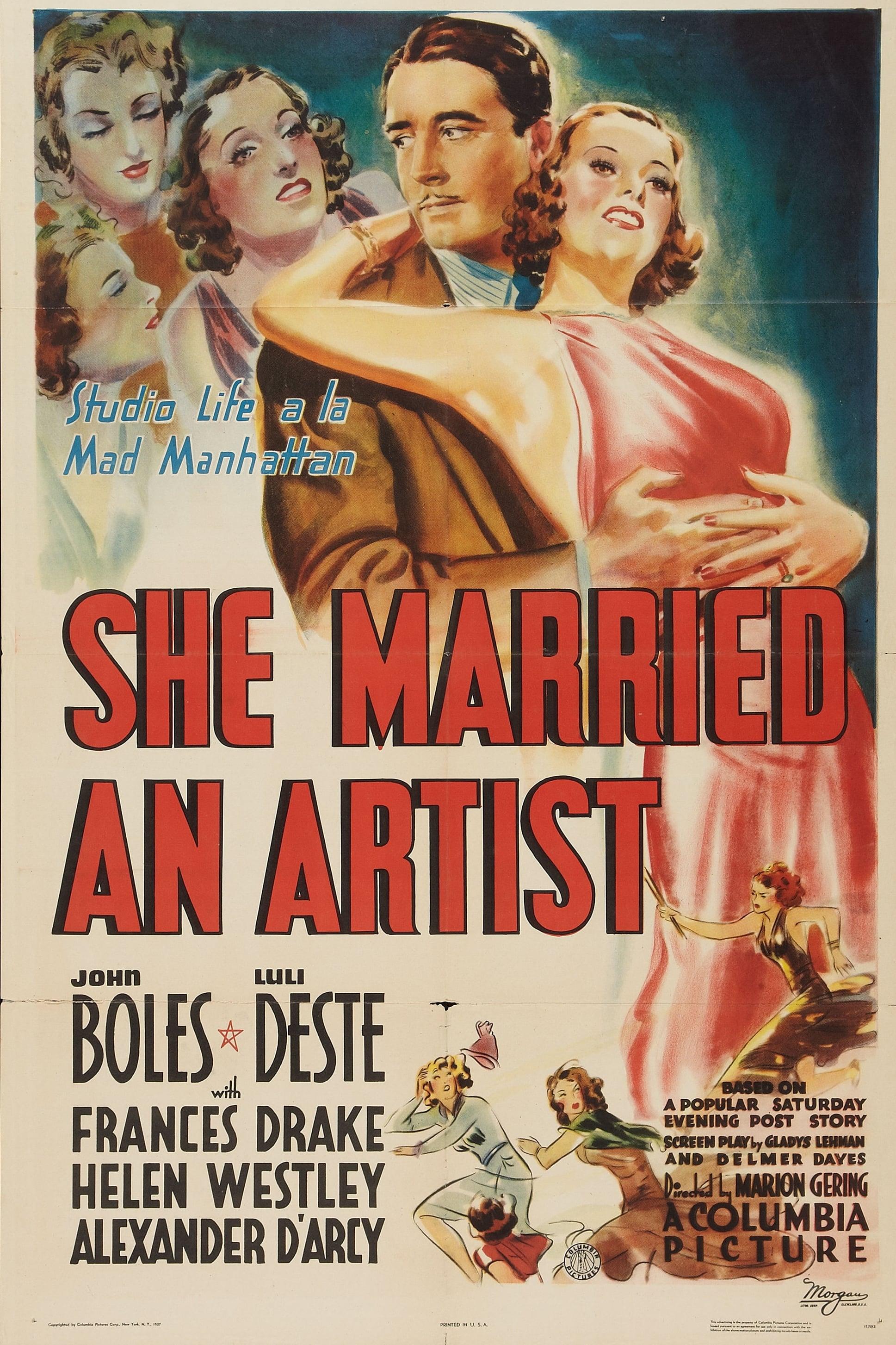 She Married an Artist poster