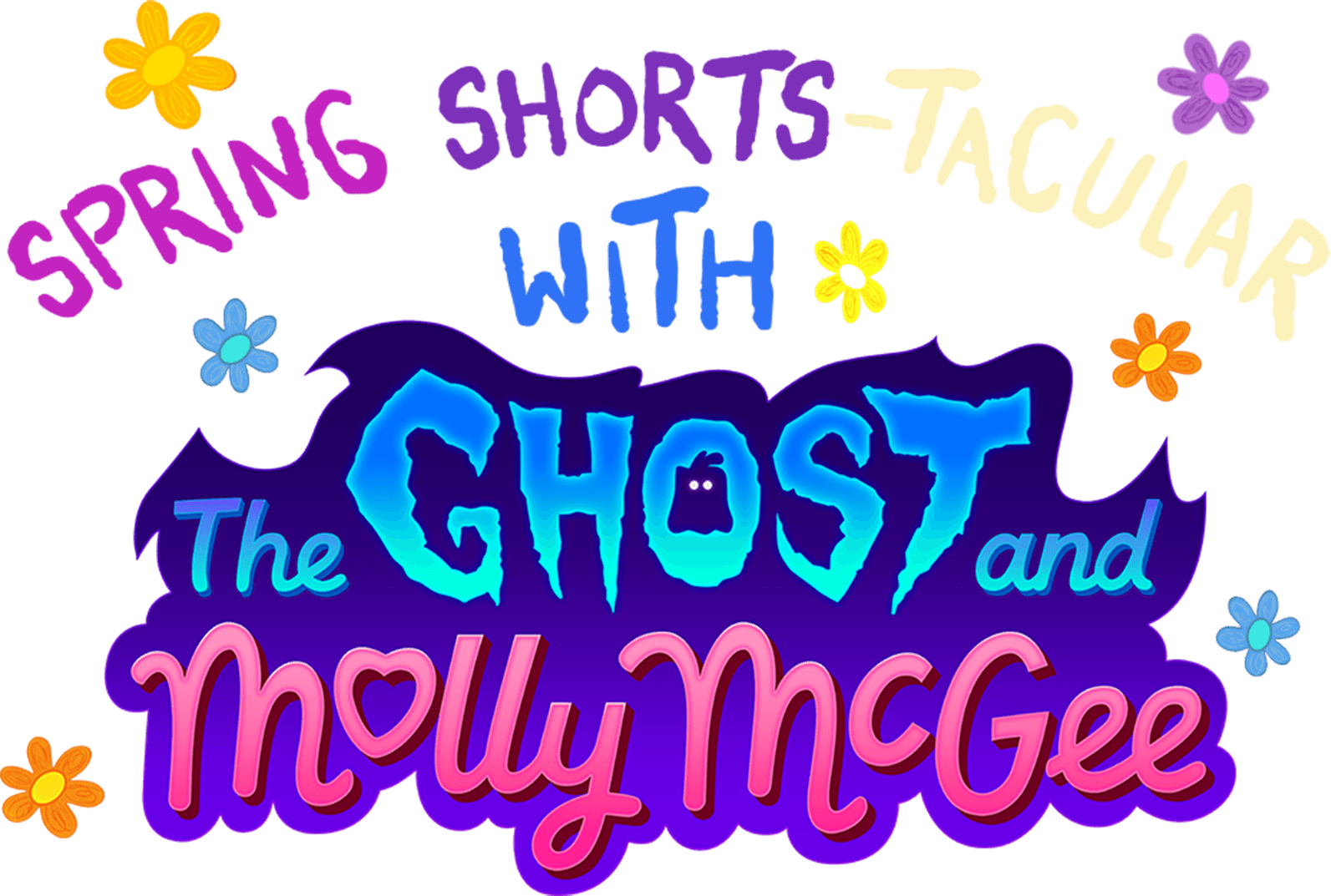 Spring Shorts-Tacular with the Ghost and Molly McGee logo