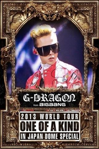 G-Dragon - One of a Kind World Tour poster