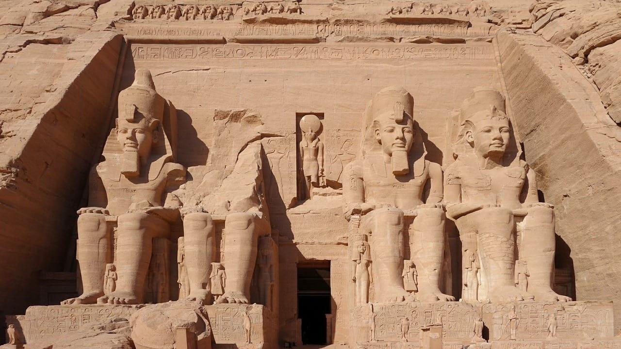 Les secrets du temple d'Abou Simbel backdrop