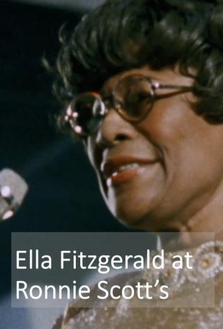 Ella Fitzgerald at Ronnie Scotts poster