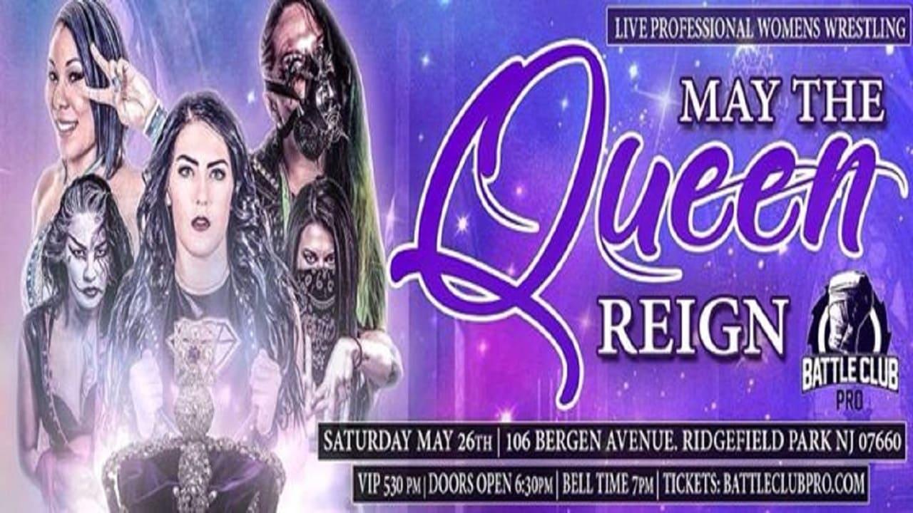 BCP: May the Queen Reign backdrop