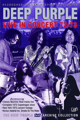 Deep Purple: Live in concert 72/73 poster
