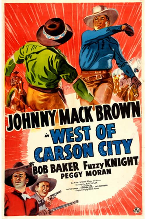 West of Carson City poster