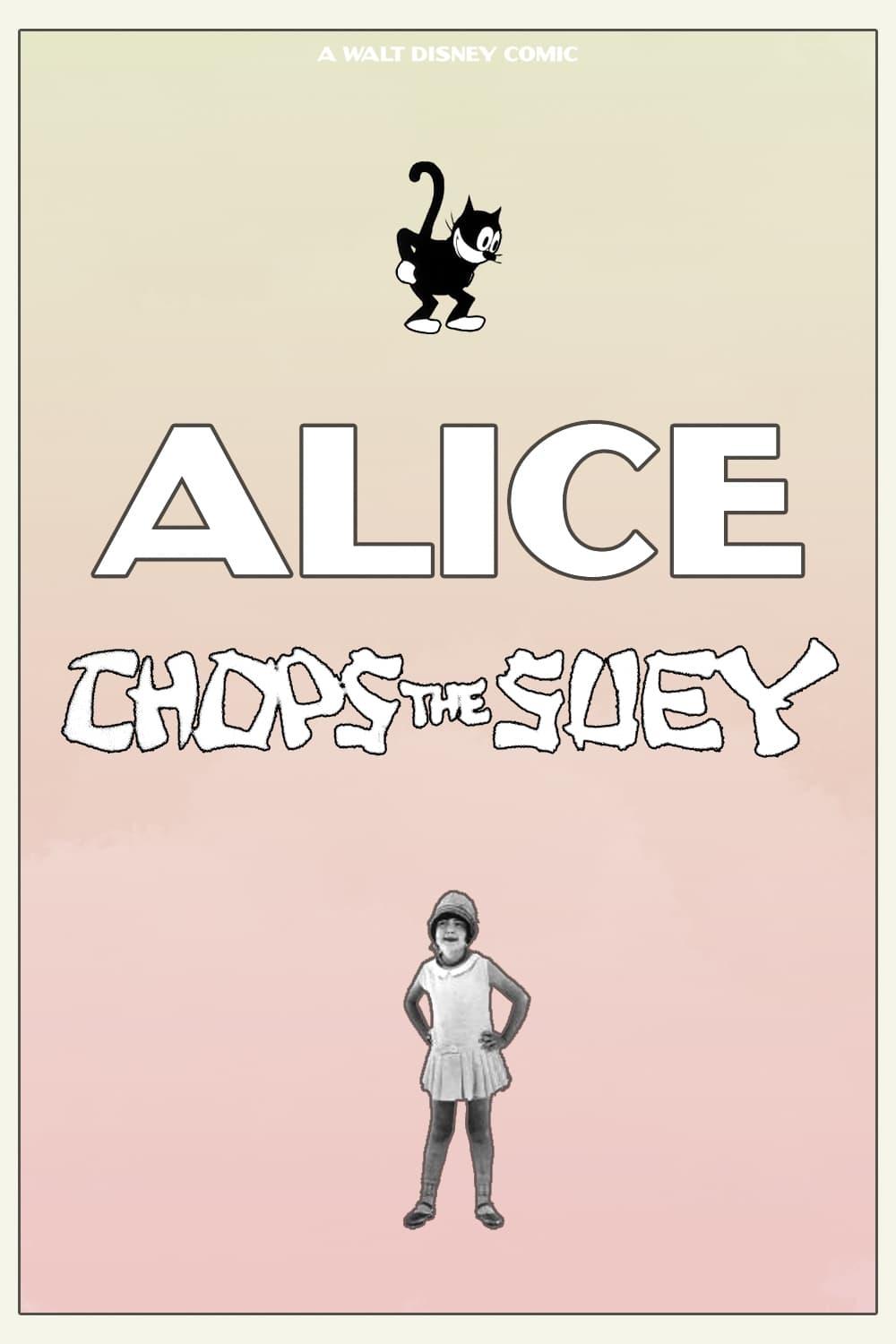 Alice Chops the Suey poster