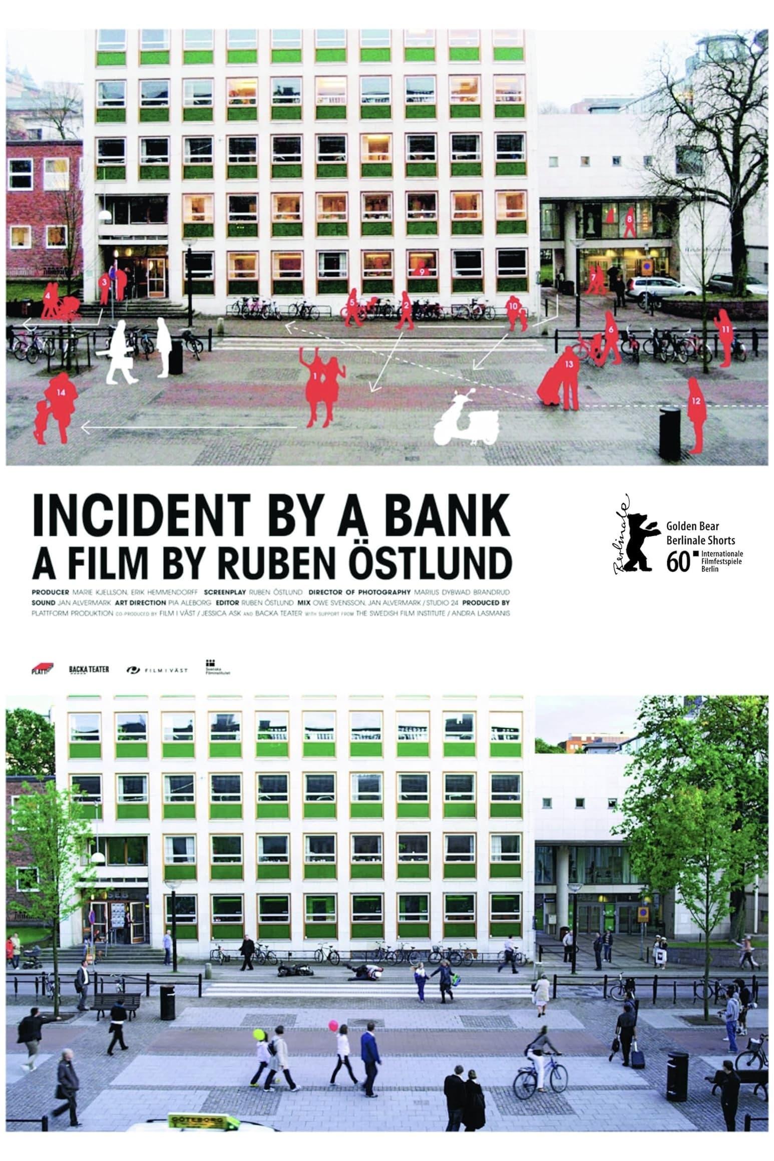 Incident by a Bank poster