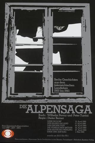 Die Alpensaga poster