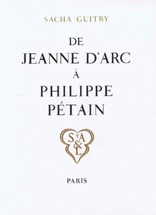 From Joan of Arc to Philippe Pétain poster