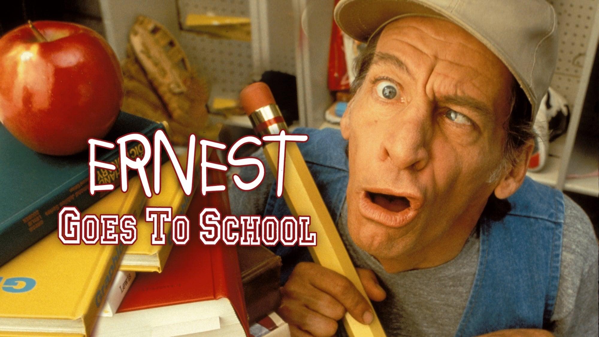 Ernest Goes to School backdrop
