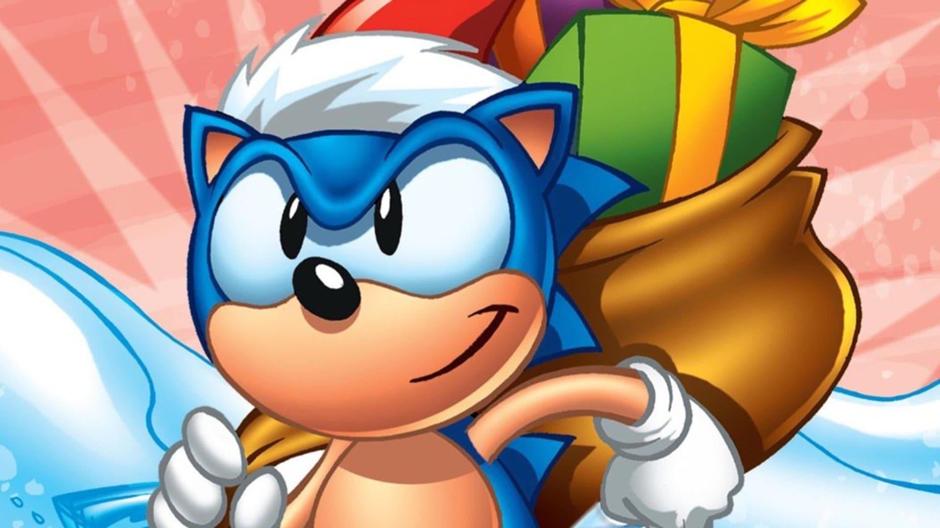 Sonic Christmas Blast backdrop