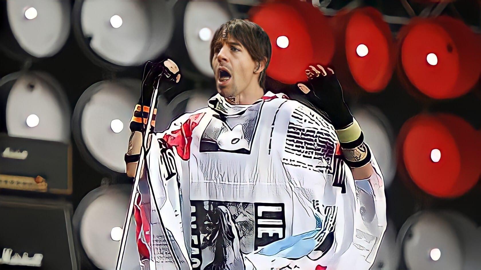 Red Hot Chili Peppers: Live Earth Concert Wembley backdrop