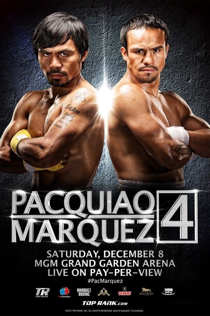 Manny Pacquiao vs. Juan Manuel Márquez IV poster