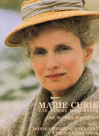 Marie Curie, une femme honorable poster