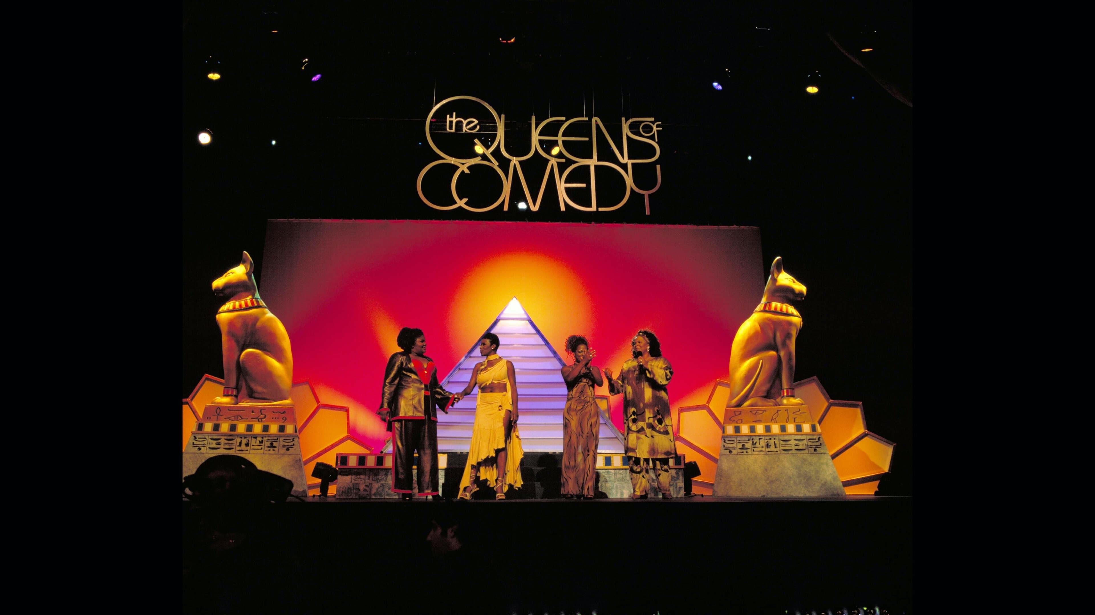 The Queens of Comedy backdrop