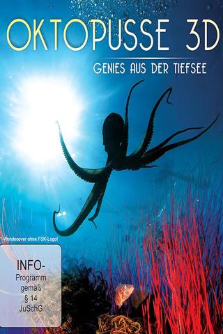 Octopus 3D - Geniuses from the Deep Sea poster