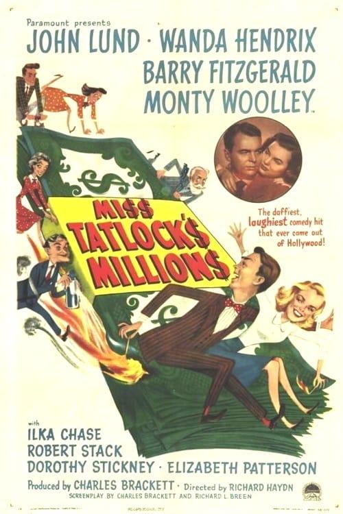 Miss Tatlock's Millions poster