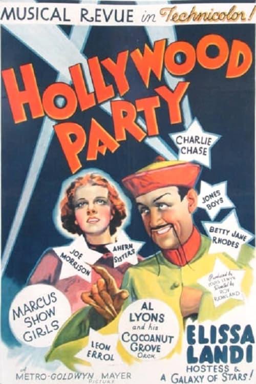 Hollywood Party poster