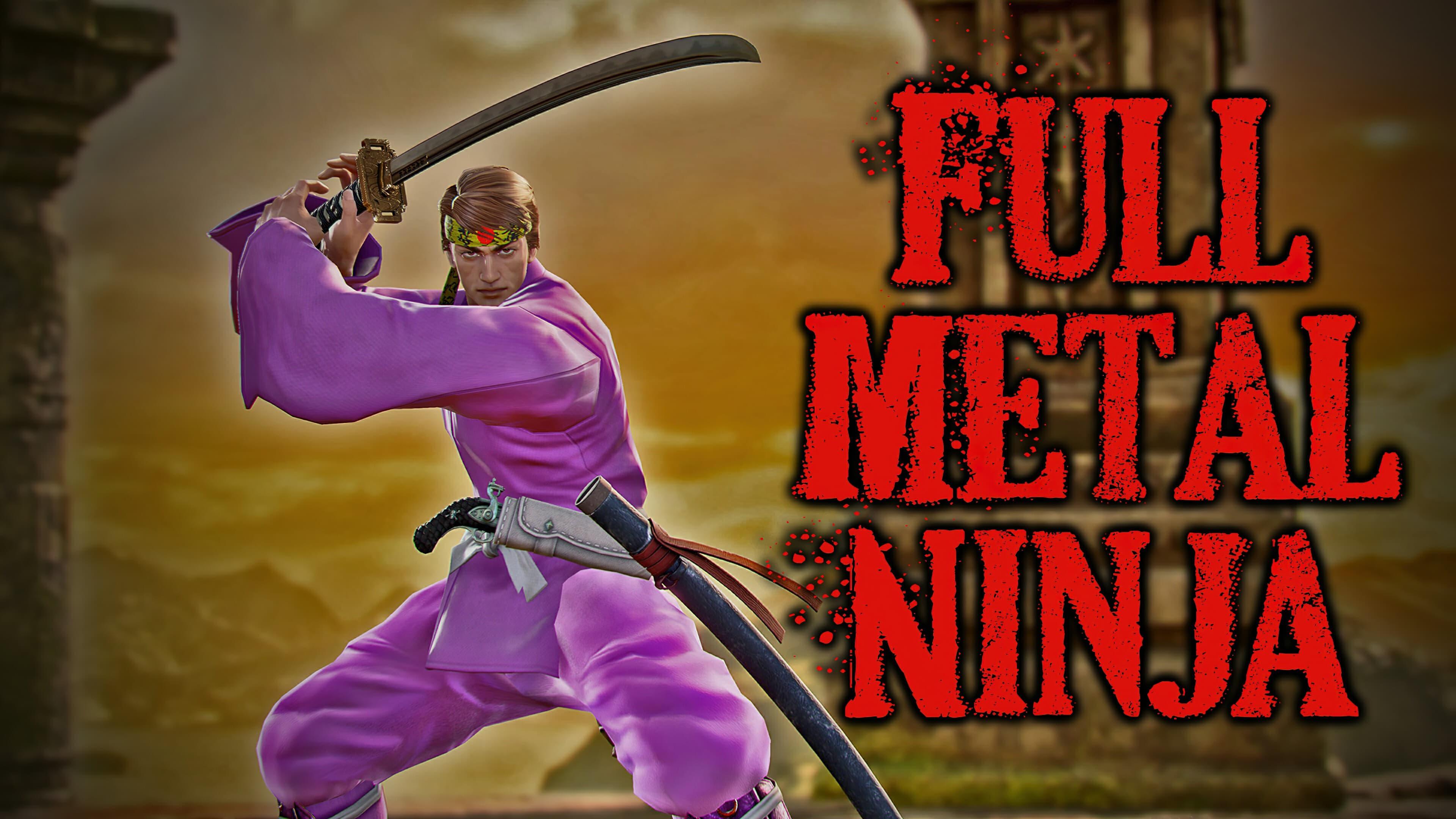 Full Metal Ninja backdrop