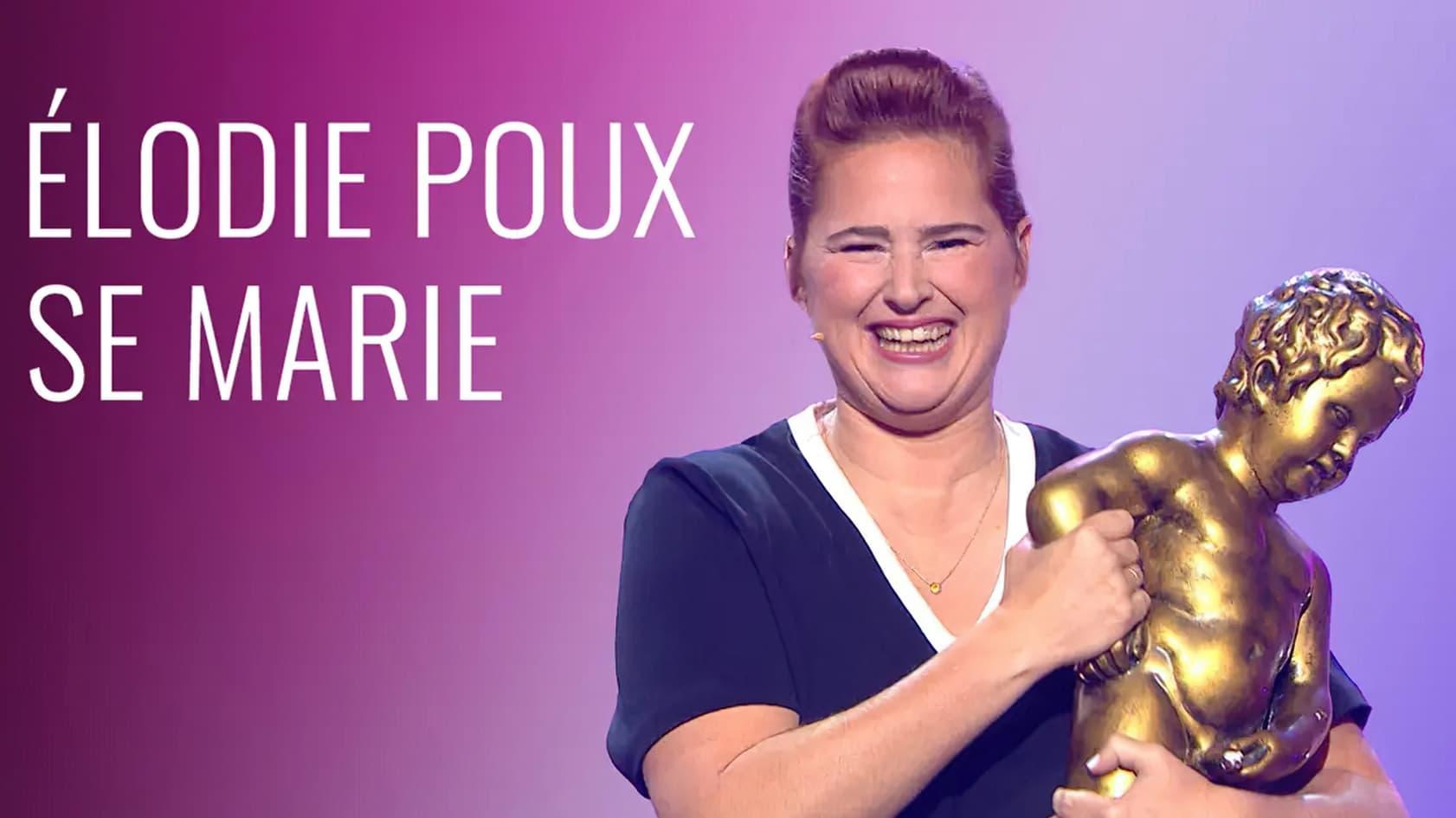 Élodie Poux se marie backdrop