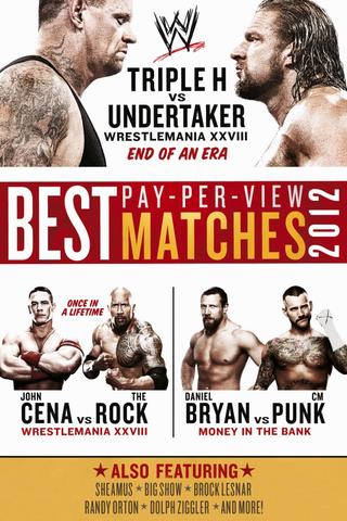 WWE: Best Pay-Per-View Matches 2012 poster