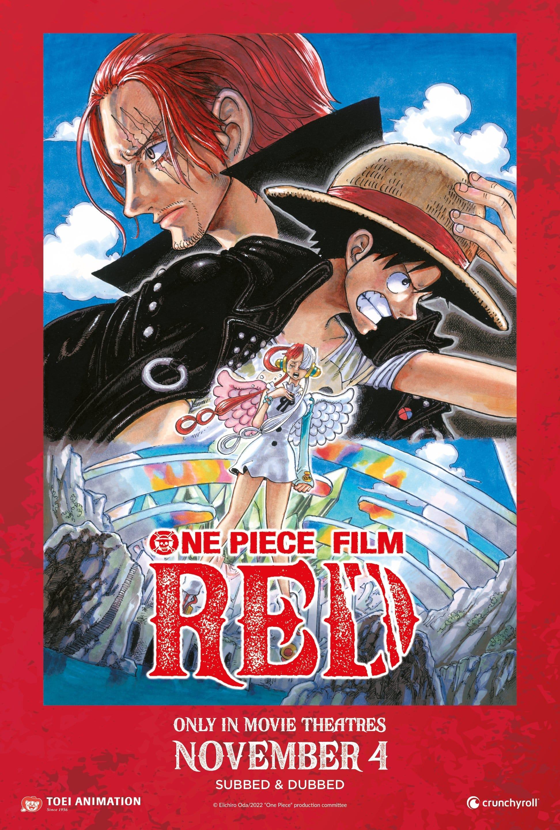 One Piece Film Red poster