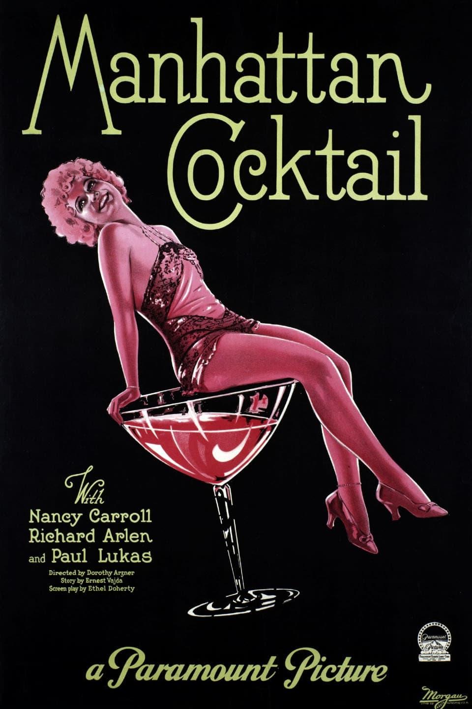 Manhattan Cocktail poster