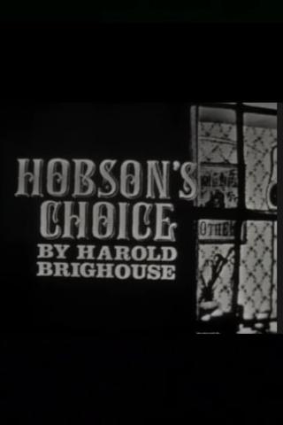 Hobson's Choice poster