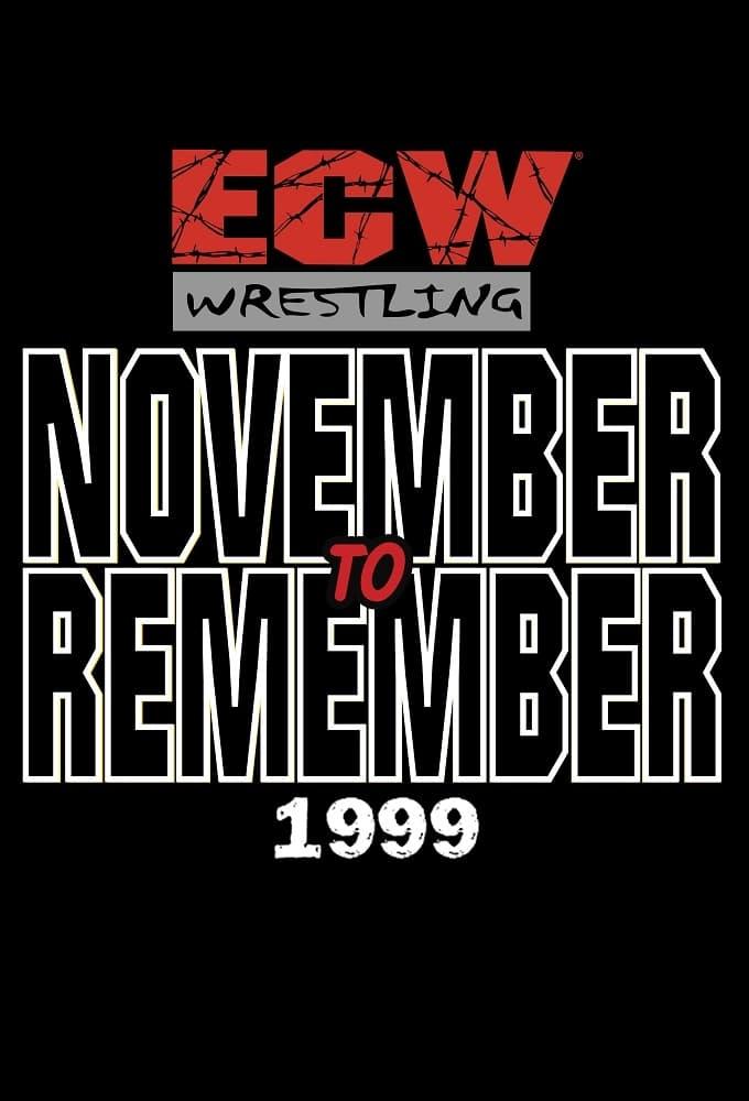 ECW November to Remember 1999 poster