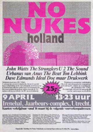 No Nukes! muziekfestival poster