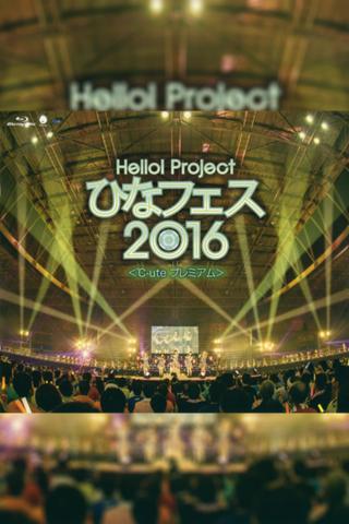 Hello! Project 2016 Hina Fes ~℃-ute Premium~ poster