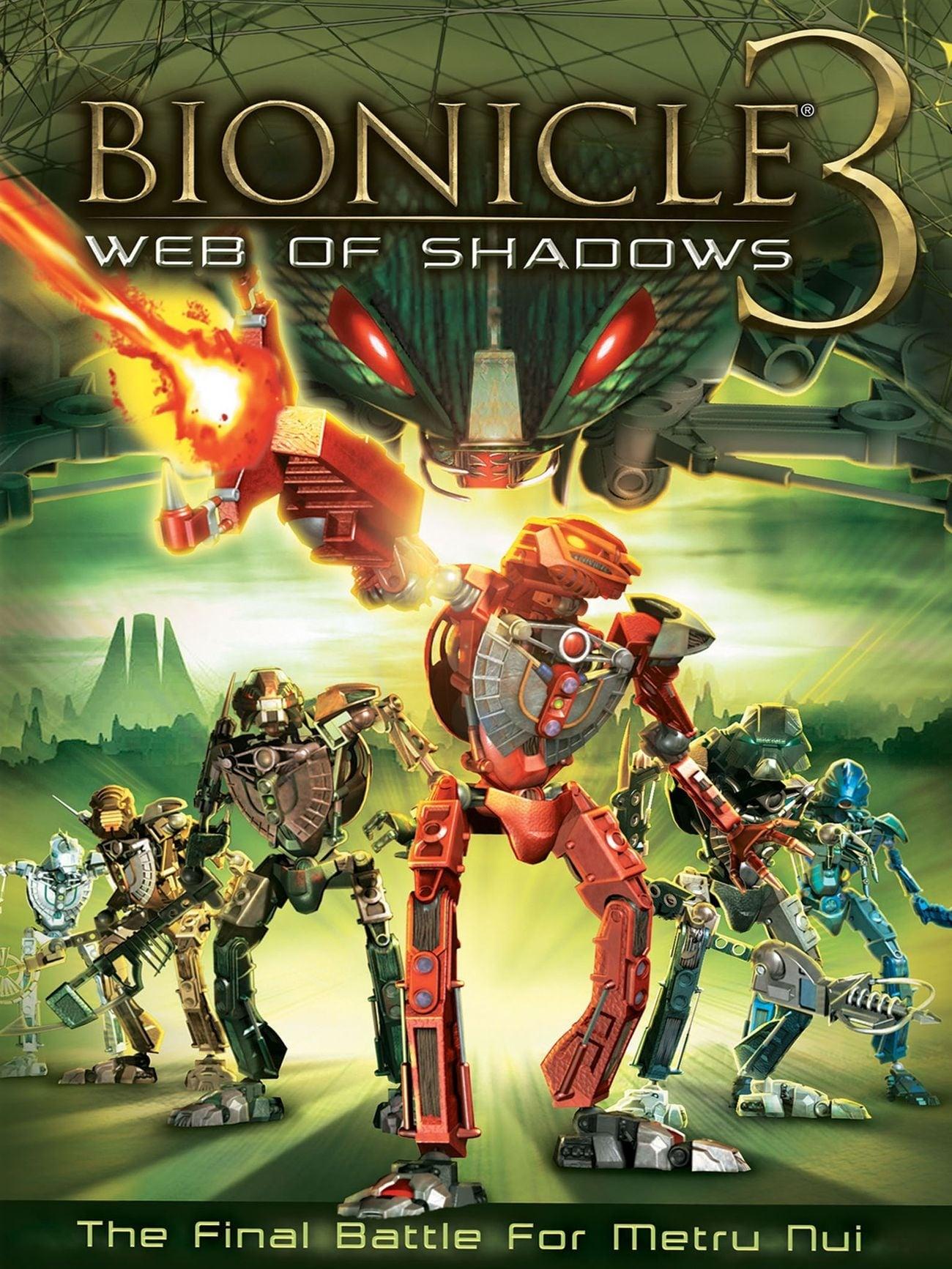 Bionicle 3: Web of Shadows poster