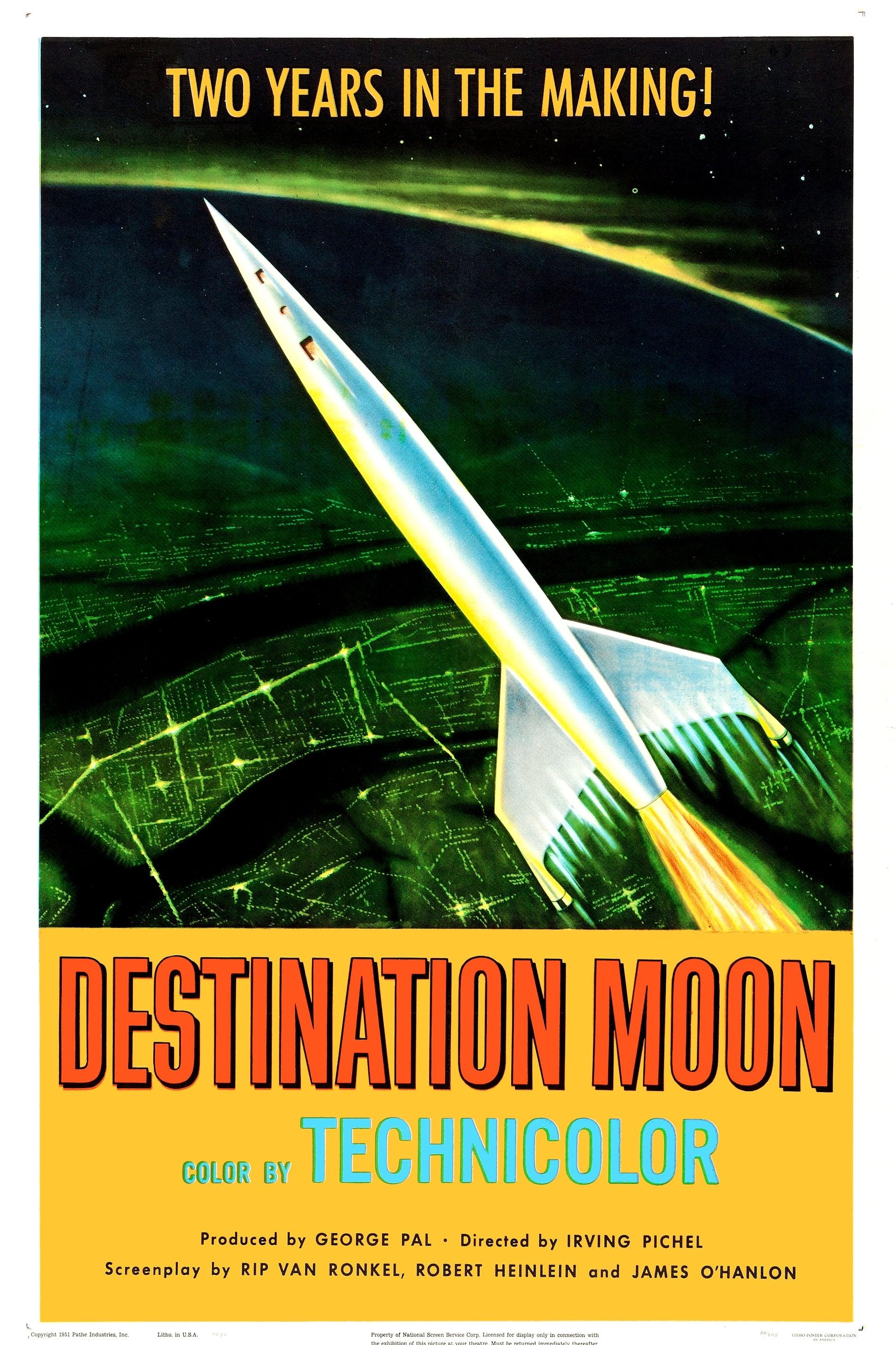 Destination Moon poster