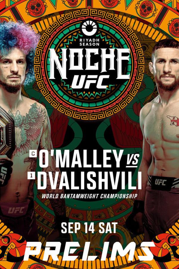 UFC 306: O'Malley vs. Dvalishvili poster