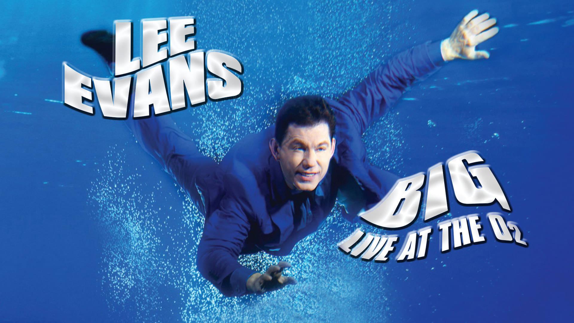 Lee Evans: Big backdrop