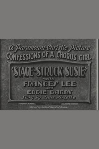 Stage Struck Susie poster