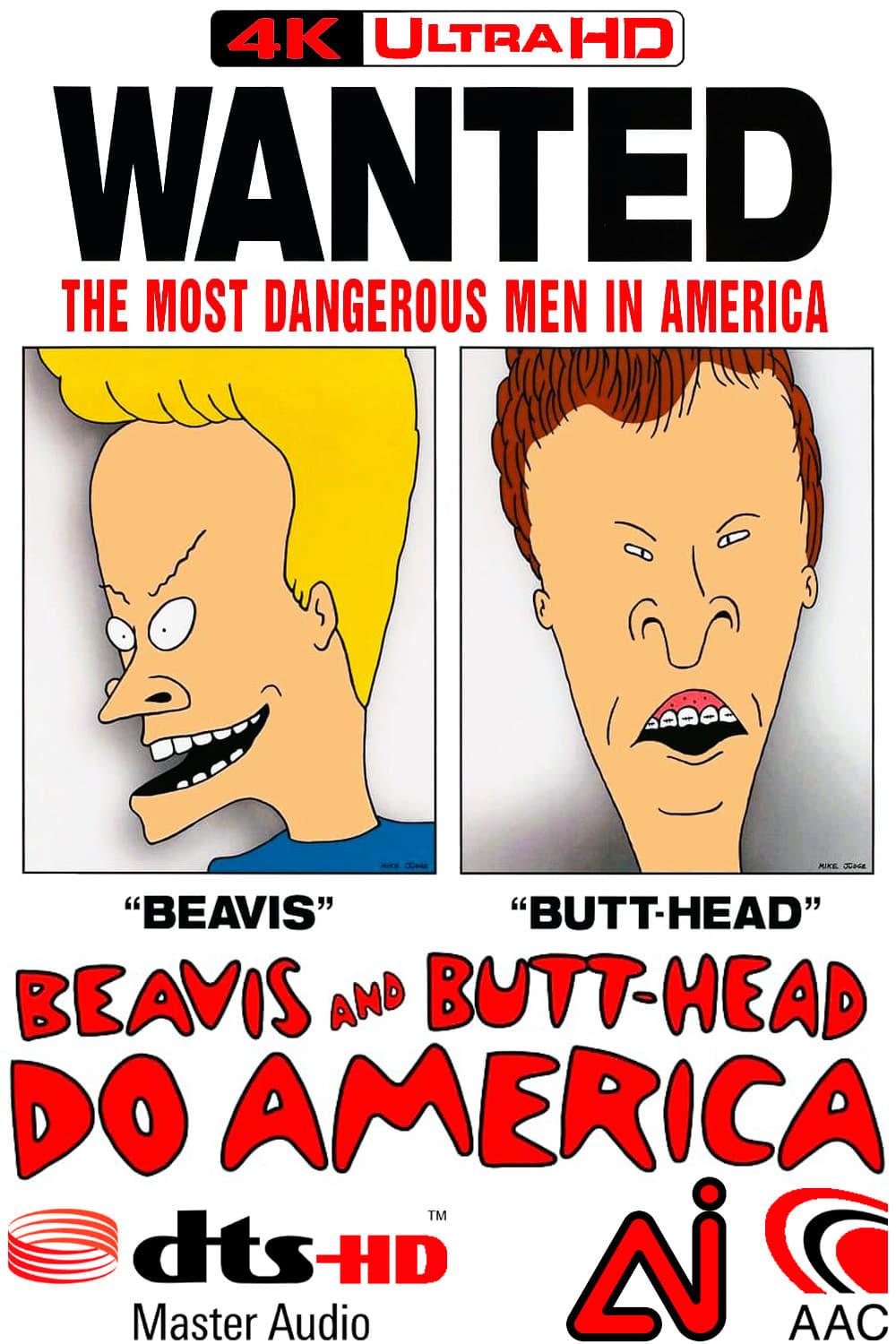 Beavis and Butt-Head Do America poster