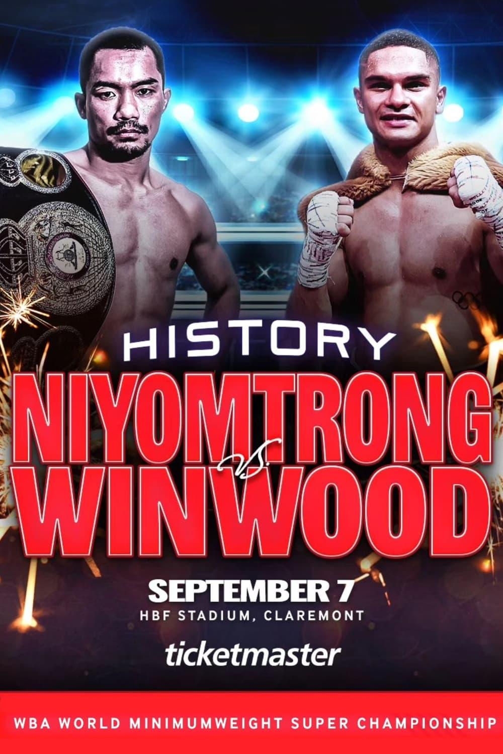 Thammanoon Niyomtrong vs. Alex Winwood poster