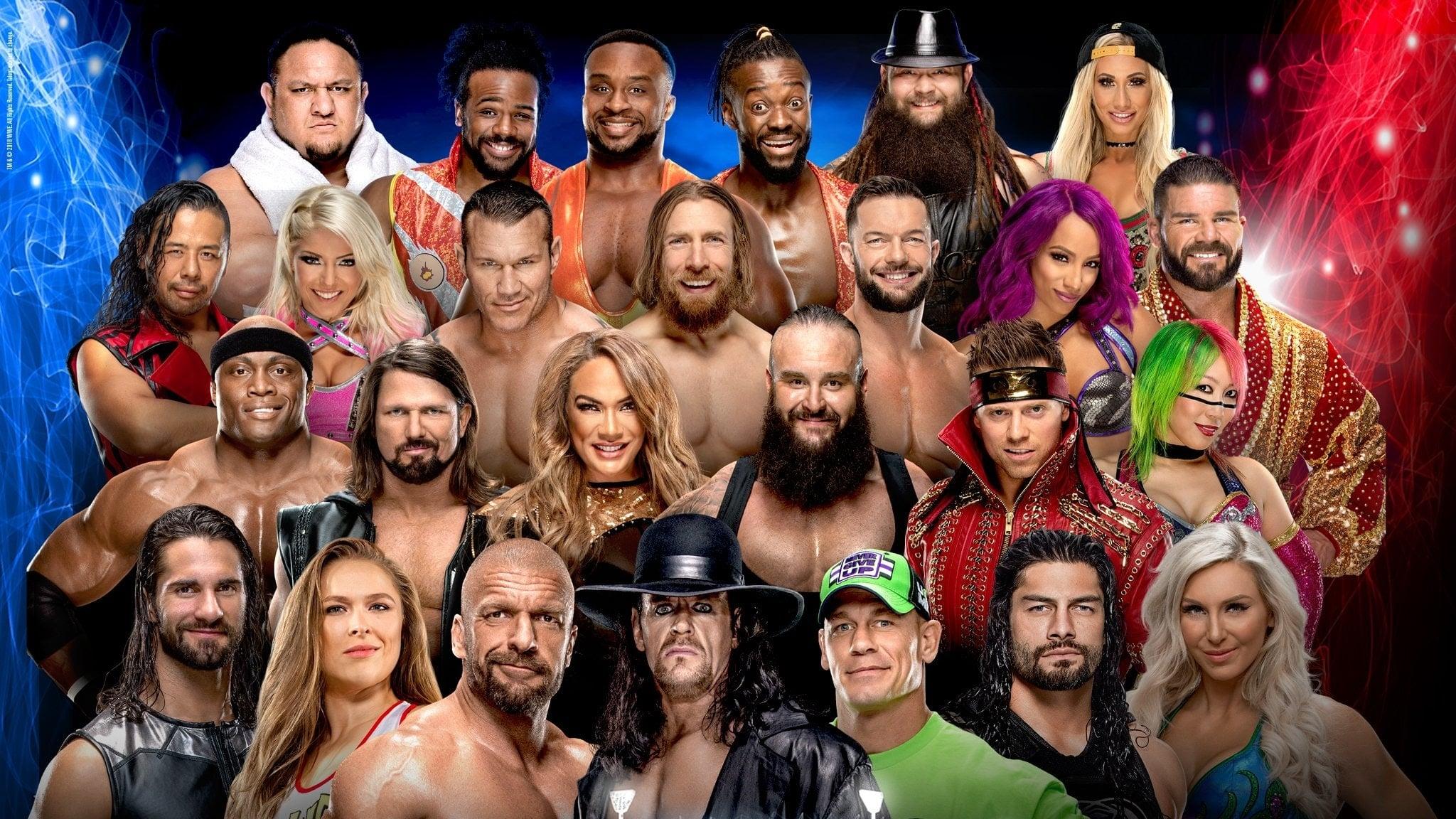 WWE Super Show-Down 2018 backdrop