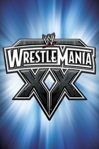 WWE WrestleMania XX poster