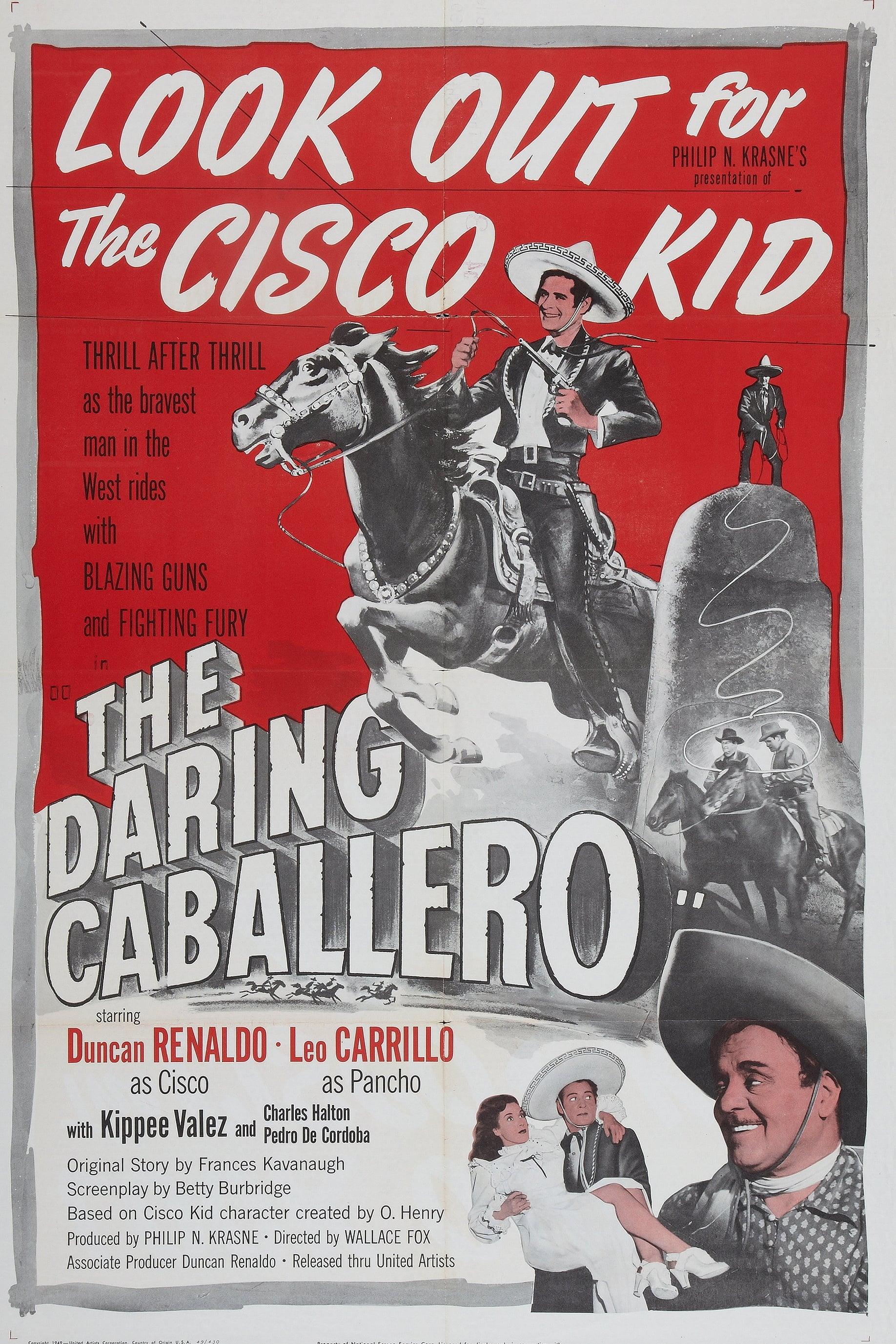 The Daring Caballero poster