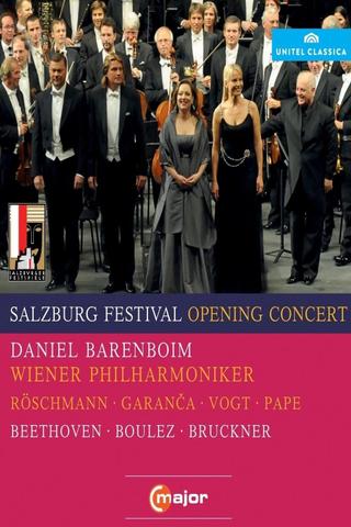 Salzburg Festival Opening Concert poster