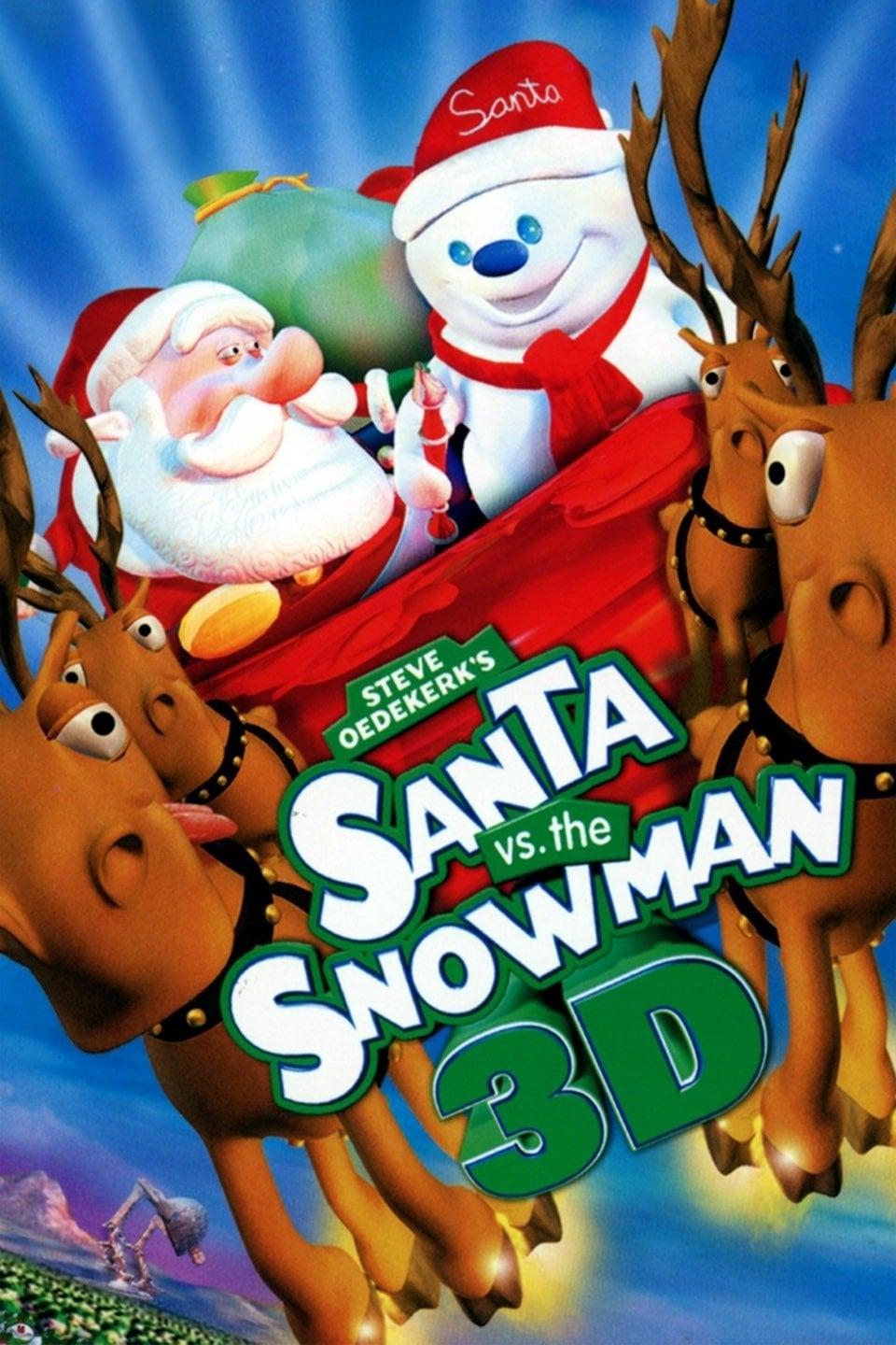 Santa vs. the Snowman poster