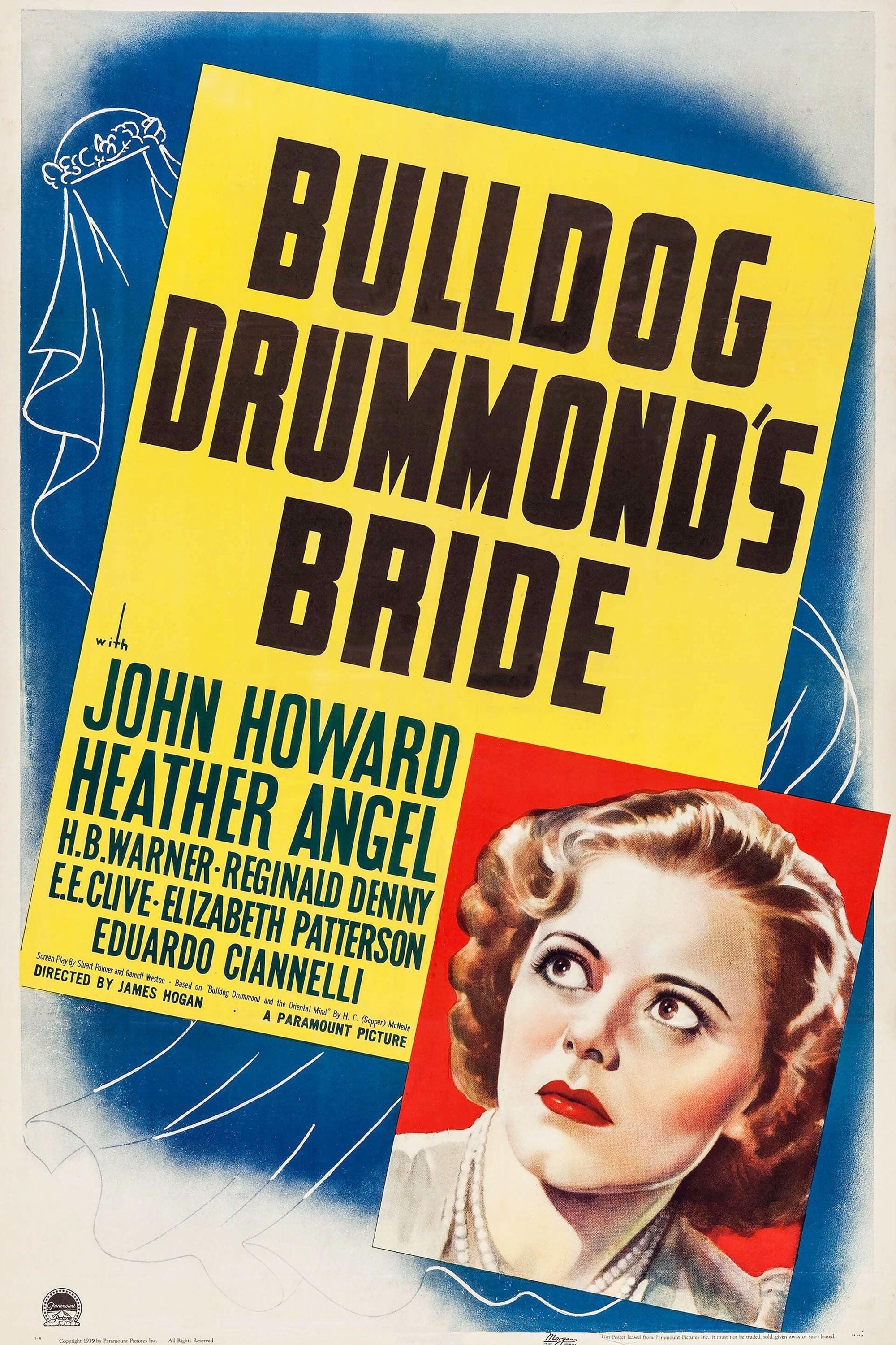 Bulldog Drummond's Bride poster